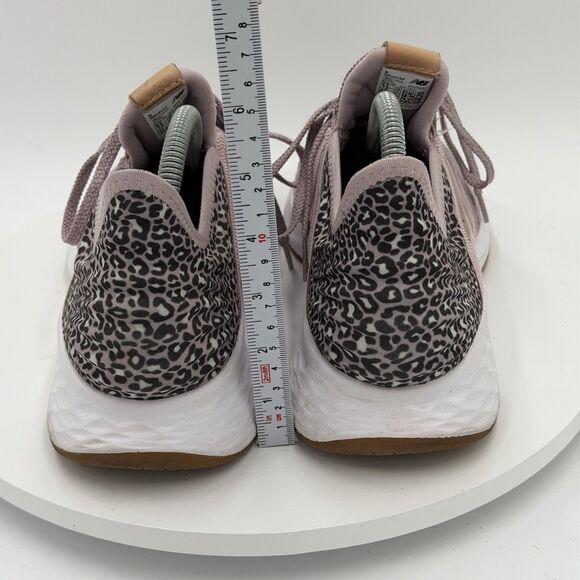New Balance Womens Fresh Foam Roav Pink Leopard Running Shoes Sneakers Size 9.5B - Picture 5 of 8